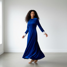 Vintage Lorrie Deb Royal Blue