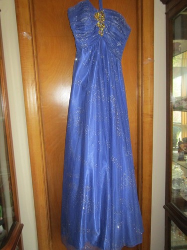 Deb royal blue long - long, with
